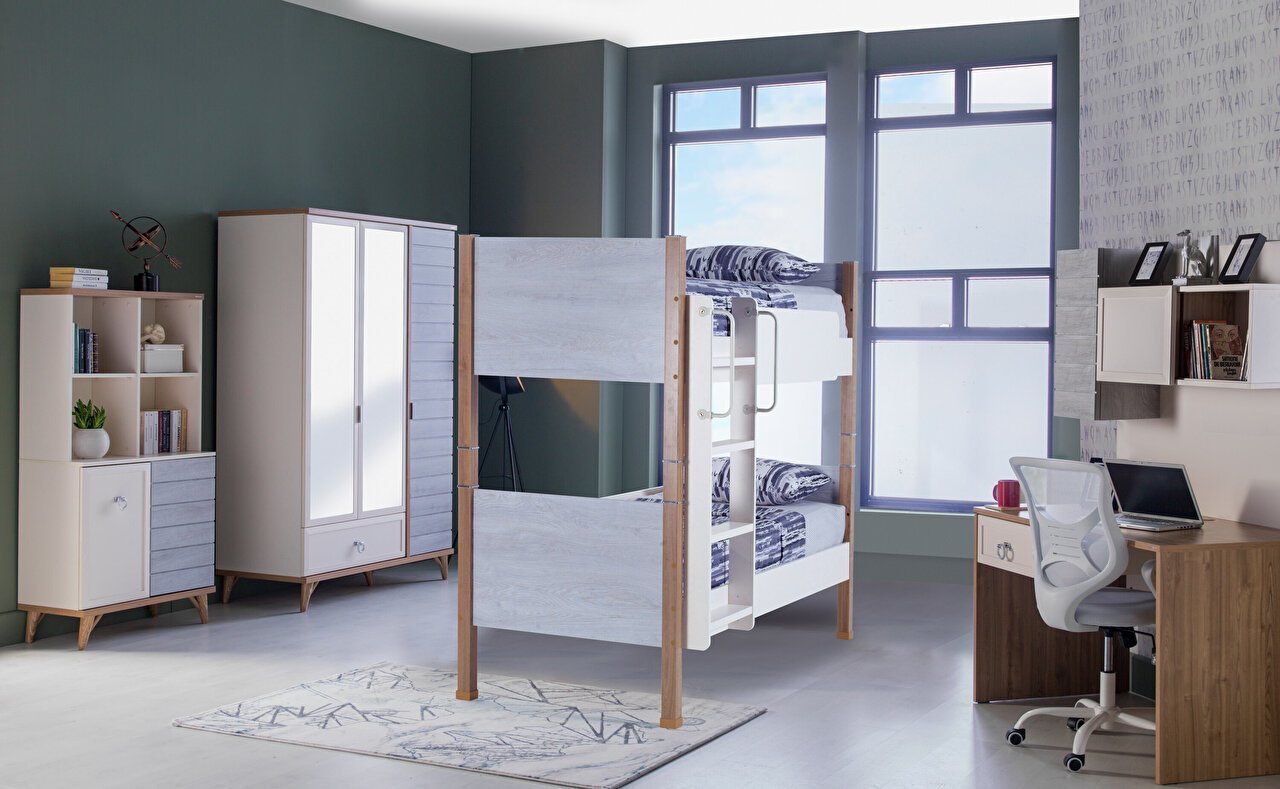Двухъярусная кровать Mavenna 90X200