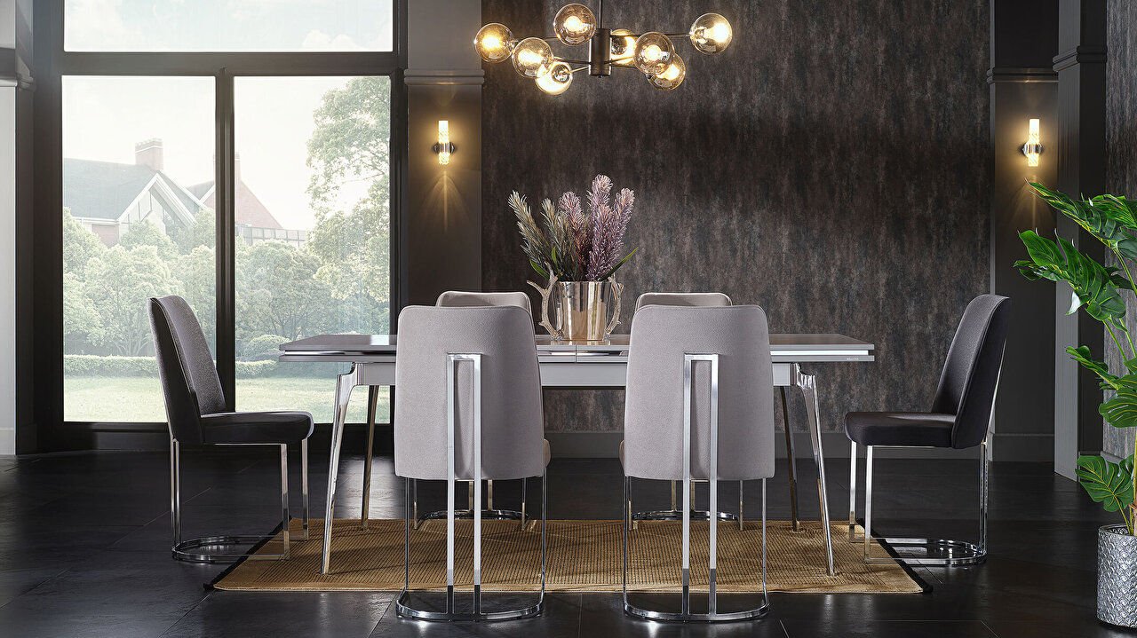 Стул Loretto 6317 2 li Antrasit